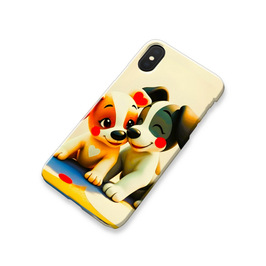 Puppies 2, Slim Phone Case, Full Wrap Technology, Crafted From Premium Polycarbonate, Unique Image...