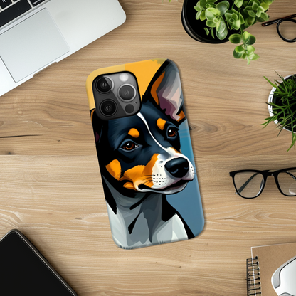 Puppies 5, Slim Phone Case, Full Wrap Technology, Crafted From Premium Polycarbonate, Unique Image...