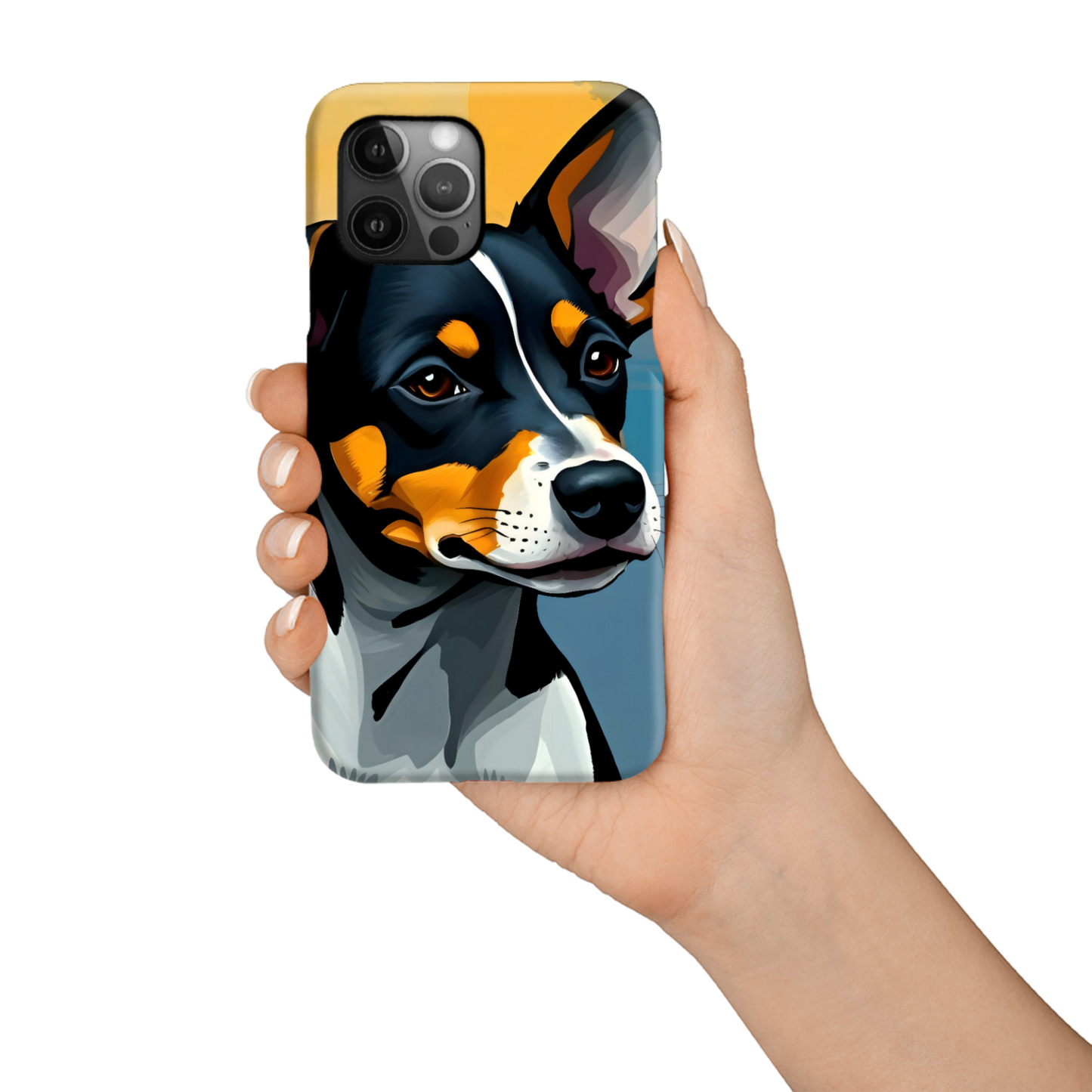Puppies 5, Slim Phone Case, Full Wrap Technology, Crafted From Premium Polycarbonate, Unique Image...