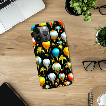 Balloons 1, Slim Phone Case, Full Wrap Technology, Crafted From Premium Polycarbonate, Unique Image...