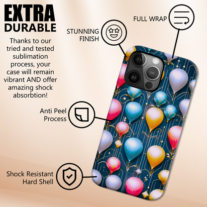 Balloons 2, Slim Phone Case, Full Wrap Technology, Crafted From Premium Polycarbonate, Unique Image...