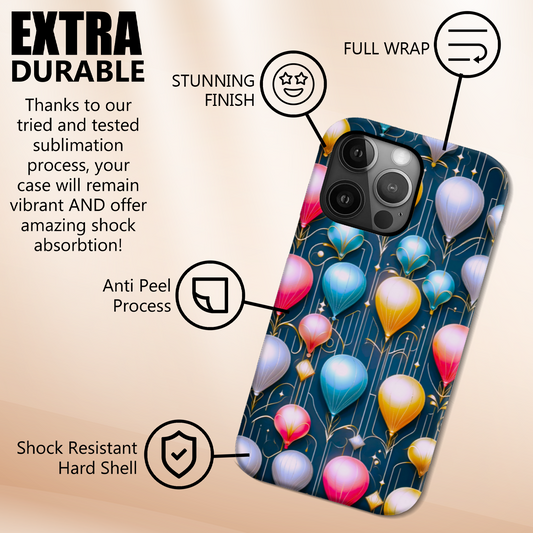 Balloons 2, Slim Phone Case, Full Wrap Technology, Crafted From Premium Polycarbonate, Unique Image...