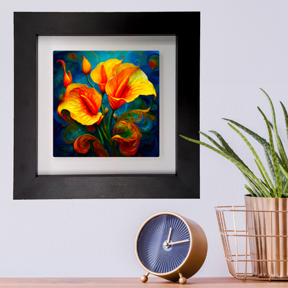 Anthurium 7, Ceramic Art Print, Unique Image, Highly Detailed, Vibrant Colours, Gift Idea, an enduring gift...