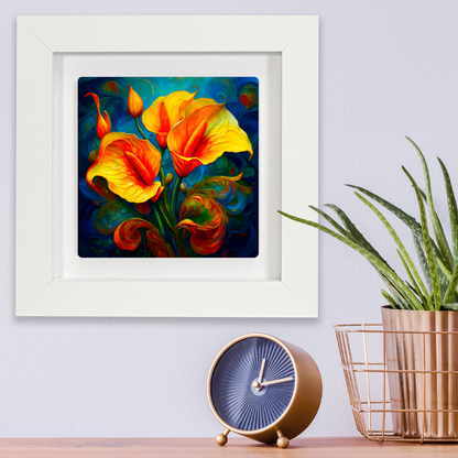 Anthurium 7, Ceramic Art Print, Unique Image, Highly Detailed, Vibrant Colours, Gift Idea, an enduring gift...