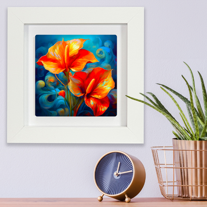 Anthurium 8, Ceramic Art Print, Unique Image, Highly Detailed, Vibrant Colours, Gift Idea, an enduring gift...