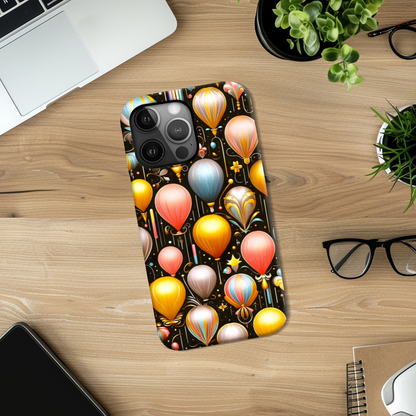 Balloons 3, Slim Phone Case, Full Wrap Technology, Crafted From Premium Polycarbonate, Unique Image...