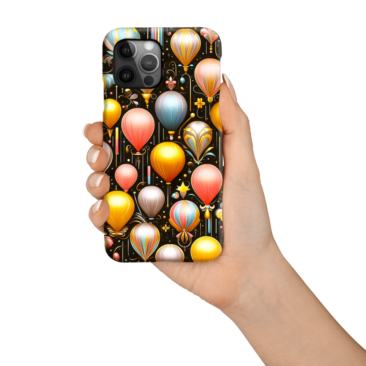Balloons 3, Slim Phone Case, Full Wrap Technology, Crafted From Premium Polycarbonate, Unique Image...
