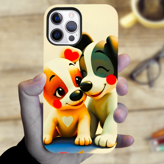 Dogs 2, Tough Phone Case, Full Wrap Technology, Crafted From Premium Polycarbonate, Unique Image...