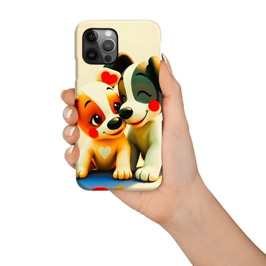 Dogs 2, Tough Phone Case, Full Wrap Technology, Crafted From Premium Polycarbonate, Unique Image...