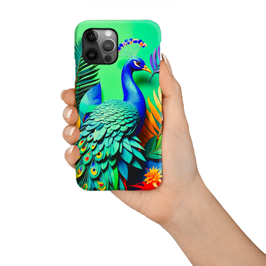 Peacock  M1, MagSafe iPhone Case, Full Wrap Technology, Crafted From Premium Polycarbonate...