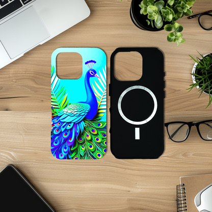 Peacock M2,  MagSafe Tough iPhone Case, Full Wrap Technology, Crafted From Premium Polycarbonate...