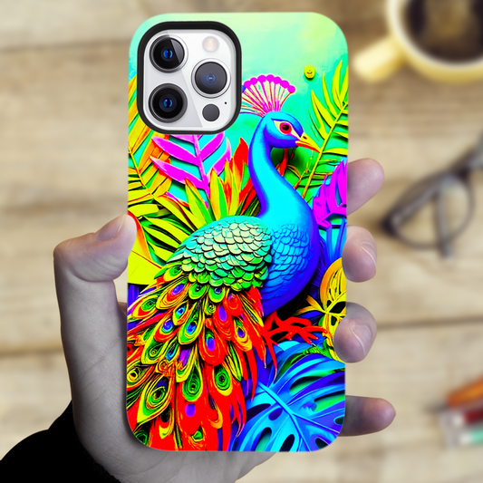Peacock M4, MagSafe Tough iPhone Case, Full Wrap Technology, Crafted From Premium Polycarbonate...