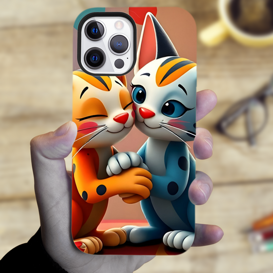Cats 2, MagSafe Tough iPhone Case, Full Wrap Technology, Crafted From Premium Polycarbonate...