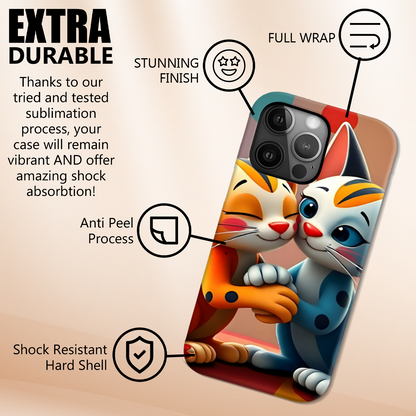 Cats 2, MagSafe Tough iPhone Case, Full Wrap Technology, Crafted From Premium Polycarbonate...