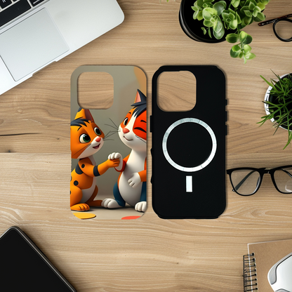 Cats 4, MagSafe Tough iPhone Case, Full Wrap Technology, Crafted From Premium Polycarbonate...