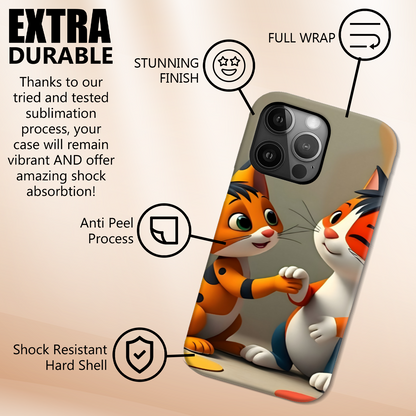 Cats 4, MagSafe Tough iPhone Case, Full Wrap Technology, Crafted From Premium Polycarbonate...