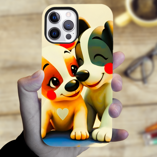 Puppies 2, MagSafe Tough iPhone Case, Full Wrap Technology, Crafted From Premium Polycarbonate...