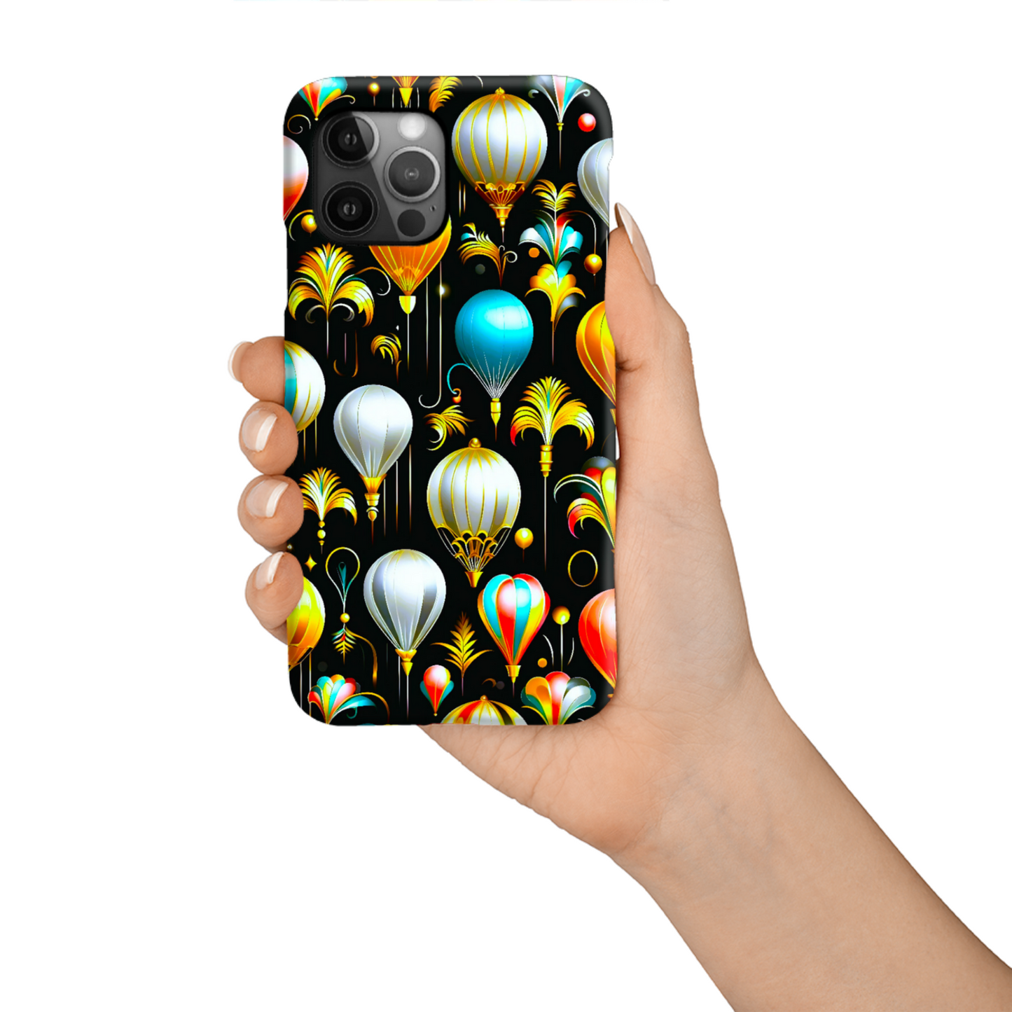 Balloons M1, Magsafe Tough Phone Case, Full Wrap Technology, Crafted From Premium Polycarbonate, Unique Image...