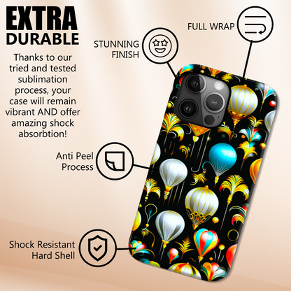 Balloons M1, Magsafe Tough Phone Case, Full Wrap Technology, Crafted From Premium Polycarbonate, Unique Image...