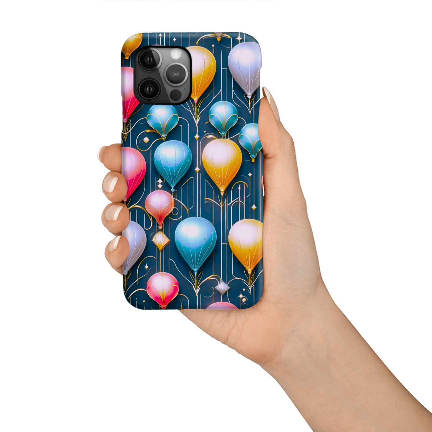 Balloons M2, Magsafe Tough Phone Case, Full Wrap Technology, Crafted From Premium Polycarbonate, Unique Image...