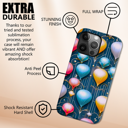 Balloons M2, Magsafe Tough Phone Case, Full Wrap Technology, Crafted From Premium Polycarbonate, Unique Image...