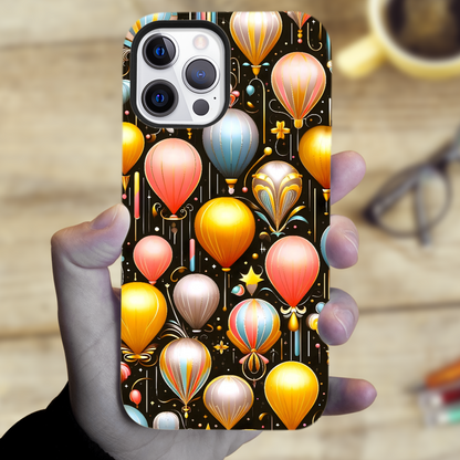 Balloons M3, Magsafe Tough iPhone Case, Full Wrap Technology, Crafted From Premium Polycarbonate, Unique Image...