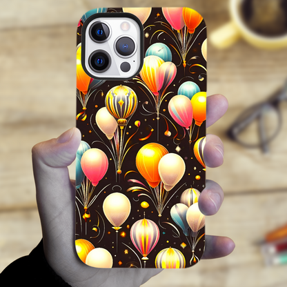 Balloons M4, Magsafe Tough iPhone Case, Full Wrap Technology, Crafted From Premium Polycarbonate, Unique Image...