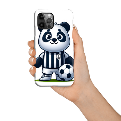 Footballing Panda 2, Magsafe Tough iPhone Case, Full Wrap Technology, Crafted From Premium Polycarbonate, Unique Image...