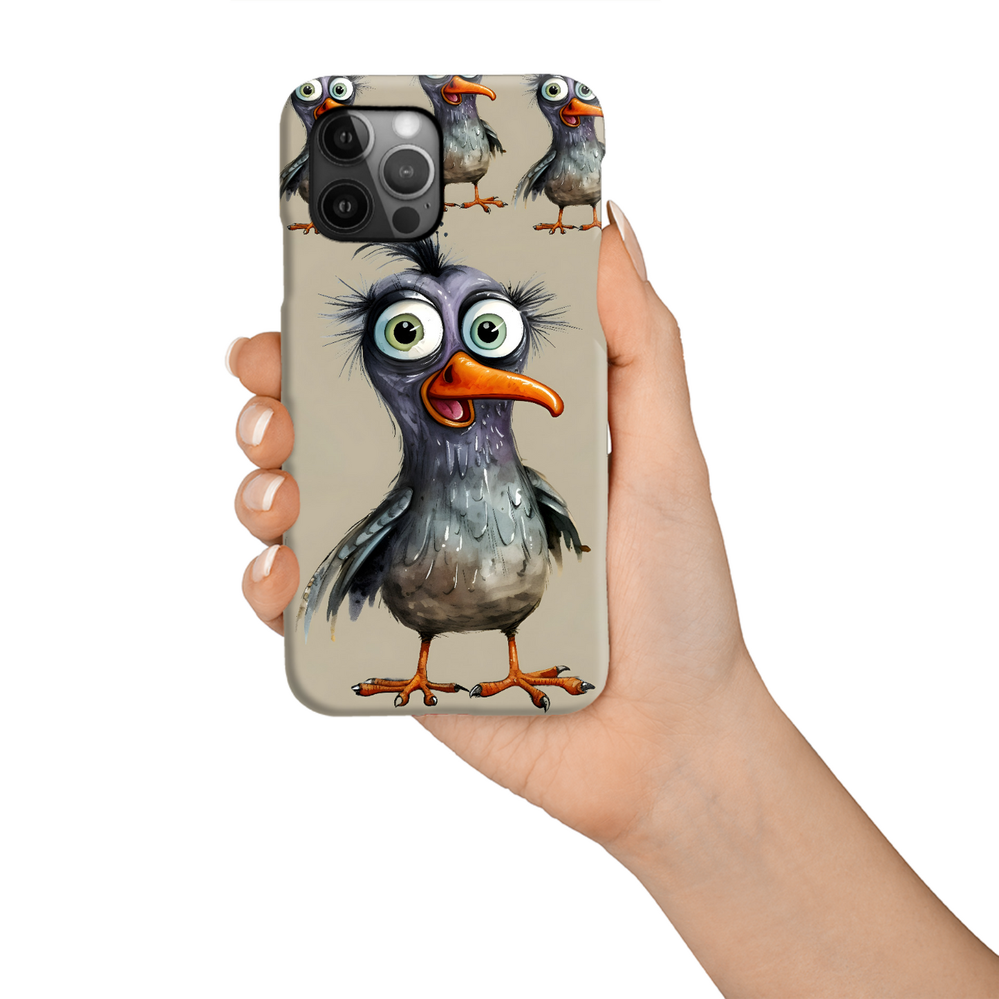 Funky Birds B1, Magsafe Tough iPhone Case, Full Wrap Technology, Crafted From Premium Polycarbonate, Unique Image...