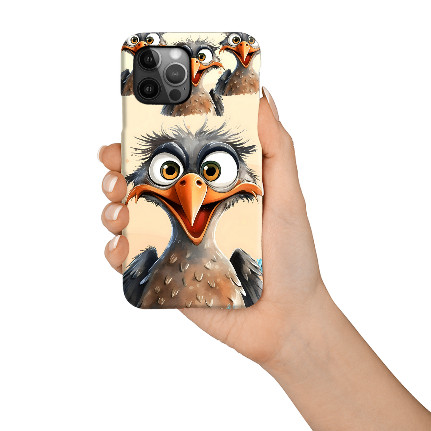 Funky Birds B2, Magsafe Tough iPhone Case, Full Wrap Technology, Crafted From Premium Polycarbonate, Unique Image...