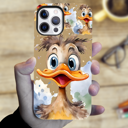 Funky Birds B3, Magsafe Tough iPhone Case, Full Wrap Technology, Crafted From Premium Polycarbonate, Unique Image...