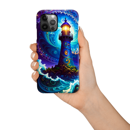 Fantasy Lighhouse 3, Slim HD Cases, Full Wrap Technology, Crafted From Premium Polycarbonate, Vivid Colours, Unique Image..