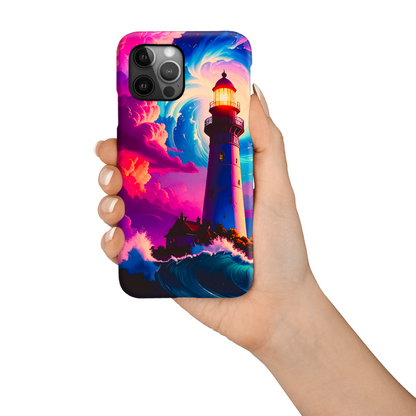 Fantasy Lighthouse 4, Slim HD Cases, Full Wrap Technology, Crafted From Premium Polycarbonate, Vivid Colours, Unique Image..