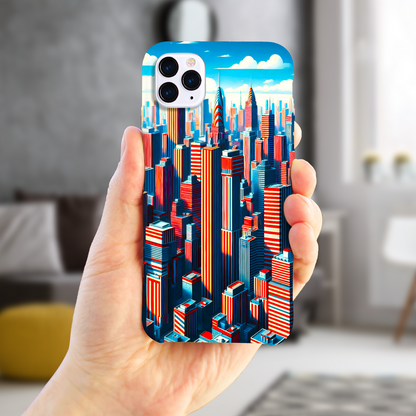 Sky Towers, Slim HD Case, Full Wrap Technology, Crafted From Premium Polycarbonate, Vivid Colours, Unique Image...