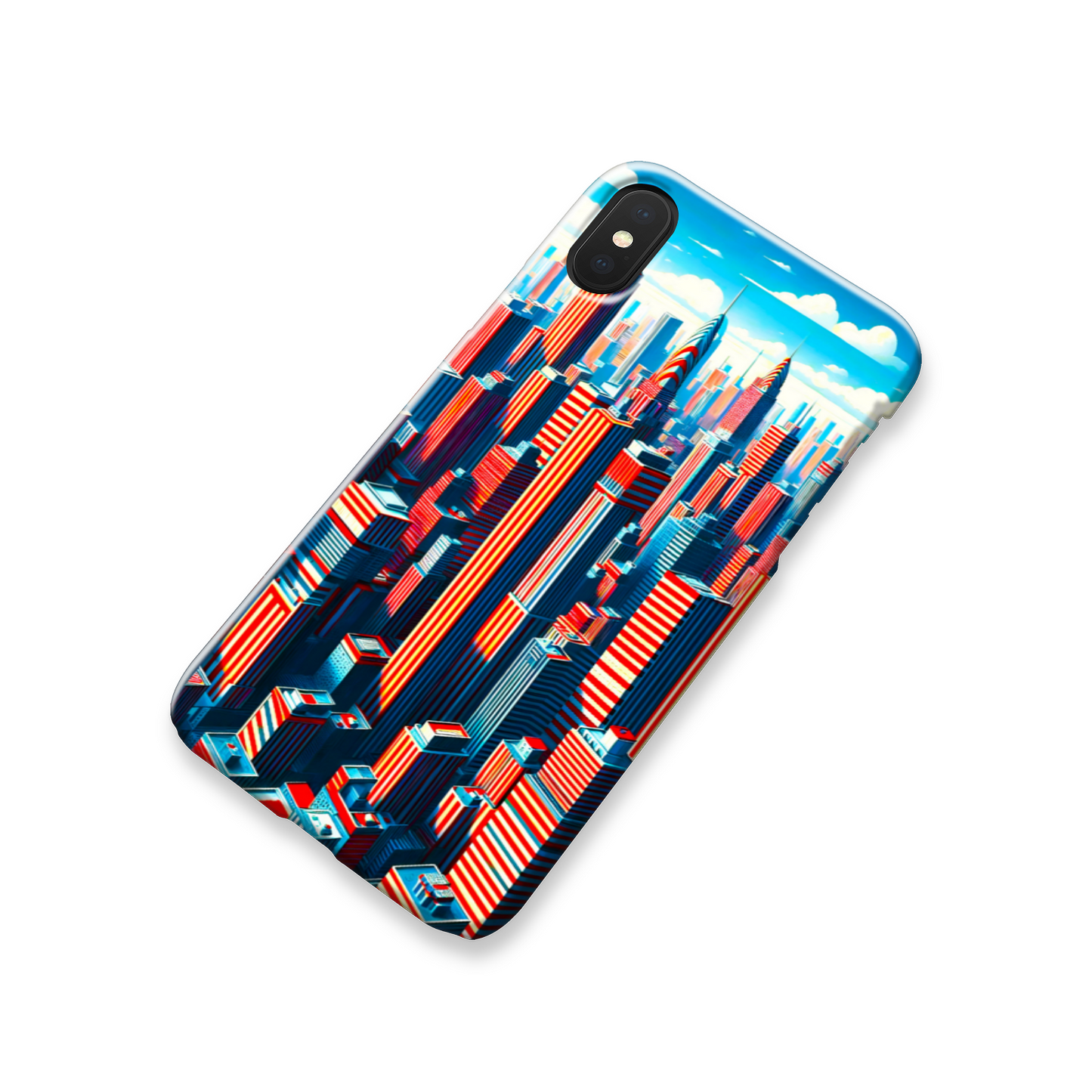 Sky Towers, Slim HD Case, Full Wrap Technology, Crafted From Premium Polycarbonate, Vivid Colours, Unique Image...