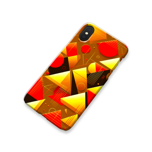 Abstract Pyramids 1, Slim HD Case, Full Wrap Technology, Crafted From Premium Polycarbonate, Unique Image...