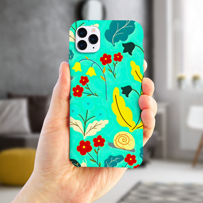 Field Of Flowers, Slim HD Case, Full Wrap Technology, Crafted From Premium Polycarbonate, Unique Image...