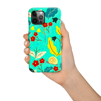 Field Of Flowers, Slim HD Case, Full Wrap Technology, Crafted From Premium Polycarbonate, Unique Image...