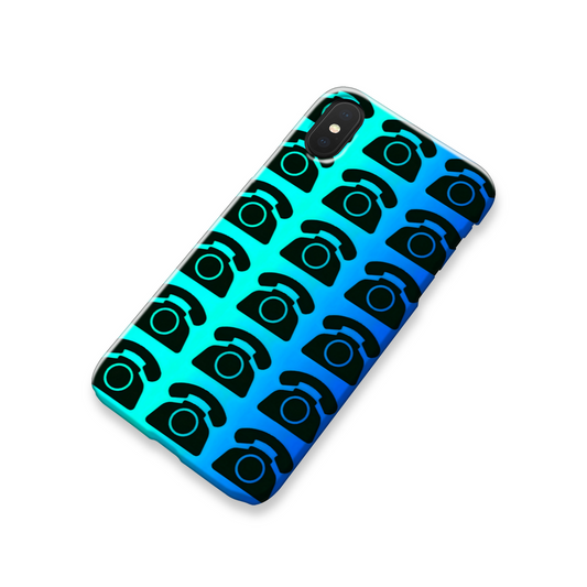 Black Rotary Phone, Slim HD Case, Full Wrap Technology, Crafted From Premium Polycarbonate, Unique Image...