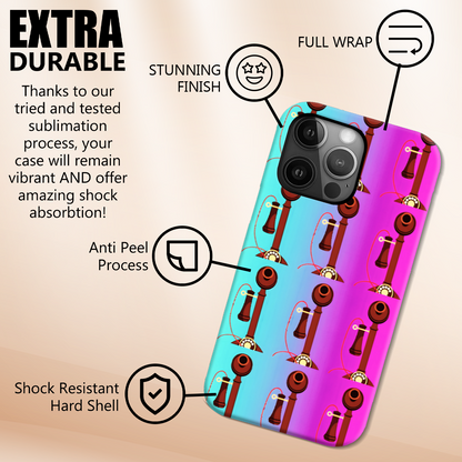 Candelstick Phone 1,  Slim HD Case, Full Wrap Technology, Crafted From Premium Polycarbonate, Unique Image...