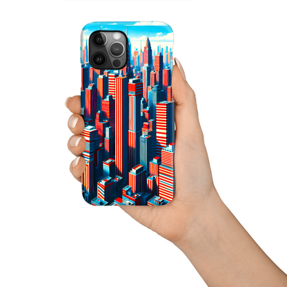 Sky Towers, Magsafe Tough Phone Case, Full Wrap Technology, Crafted From Premium Polycarbonate, Unique Image...