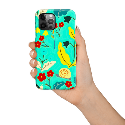 Field Of Flowers, Magsafe Tough Phone Case, Full Wrap Technology, Crafted From Premium Polycarbonate, Unique Image...