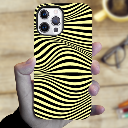 Zebra Print M2, Magsafe Tough Phone Case, Full Wrap Technology, Crafted From Premium Polycarbonate, Unique Image...