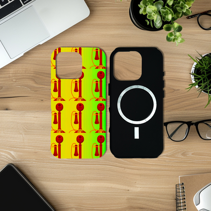 Candlestick Phone M2, Magsafe Tough Phone Case, Full Wrap Technology, Crafted From Premium Polycarbonate, Unique Image...