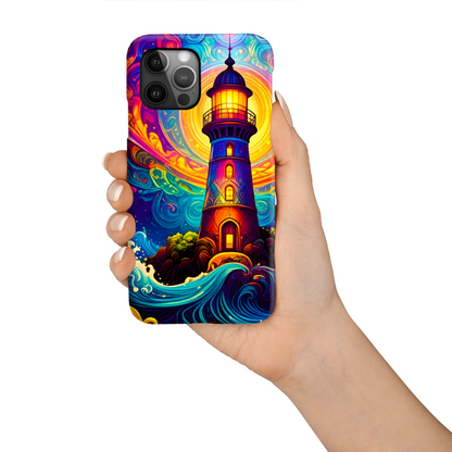 Fantasy Lighthouse TP1, Tough Phone Case, Full Wrap Technology, Crafted From Premium Polycarbonate, Unique Image...