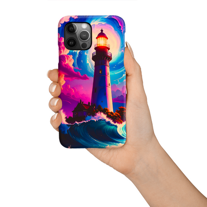Fantasy Lighthouse TP4, Tough Phone Case, Full Wrap Technology, Crafted From Premium Polycarbonate, Unique Image...