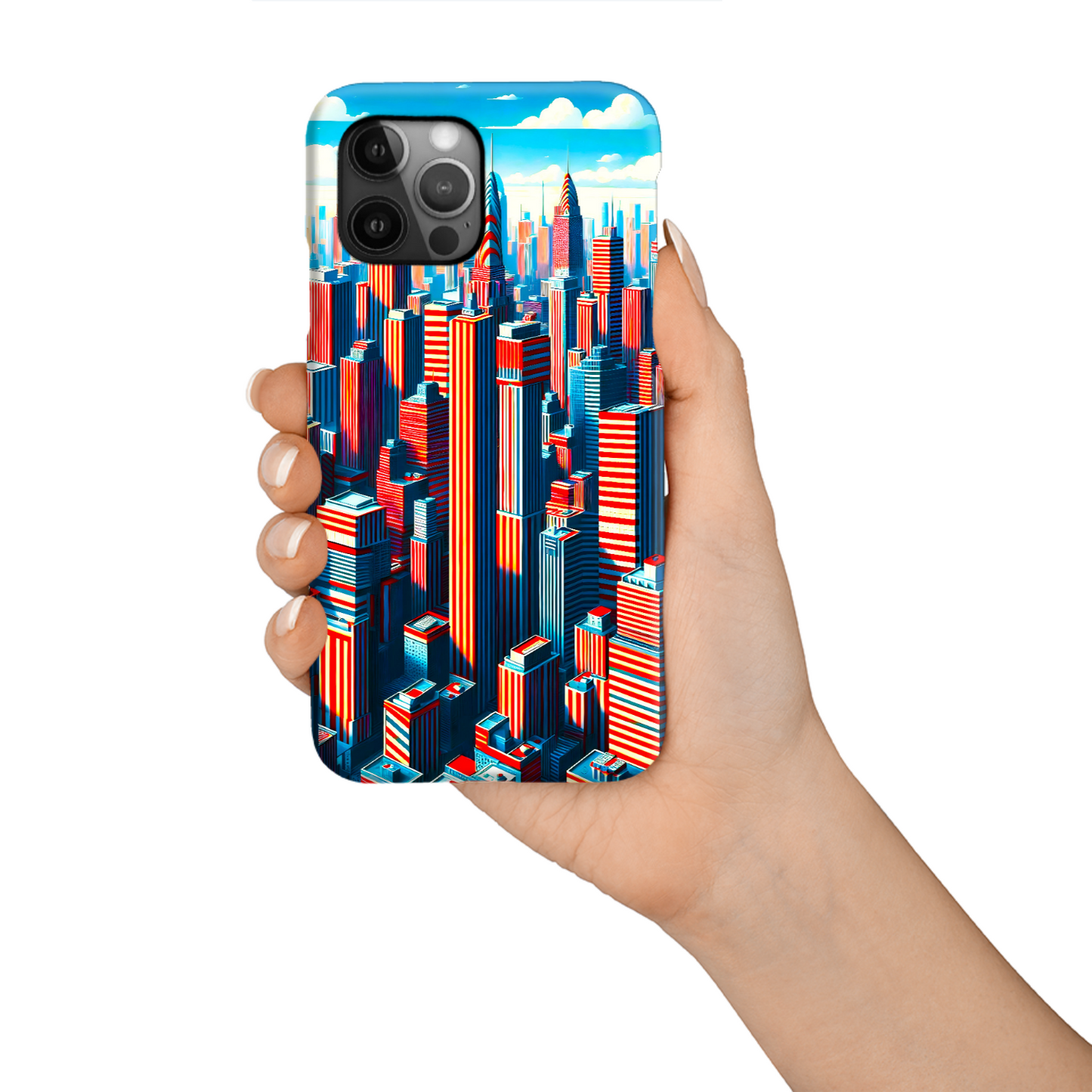 Sky Towers, Tough Phone Case, Full Wrap Technology, Crafted From Premium Polycarbonate, Unique Image...