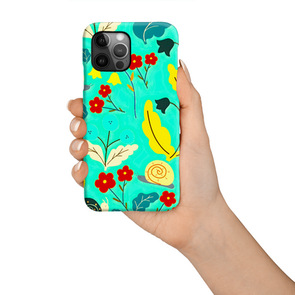 Field Of Flowers, Tough Phone Case, Full Wrap Technology, Crafted From Premium Polycarbonate, Unique Image...