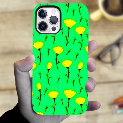 Field Of Gold, Magsafe Tough Phone Case, Full Wrap Technology, Crafted From Premium Polycarbonate, Unique Image...