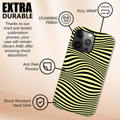 Zebra Print TP2, Magsafe Tough Phone Case, Full Wrap Technology, Crafted From Premium Polycarbonate, Unique Image...
